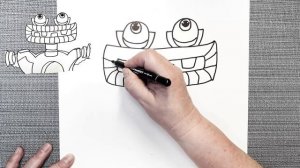 Как нарисовать Карабаса из Мои Поющие Монстры | My Singing Monsters