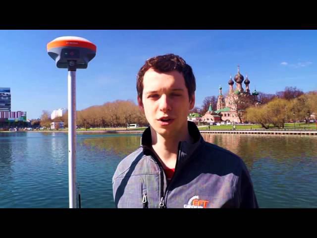 Электронный уровень в приемнике EFT M2 GNSS