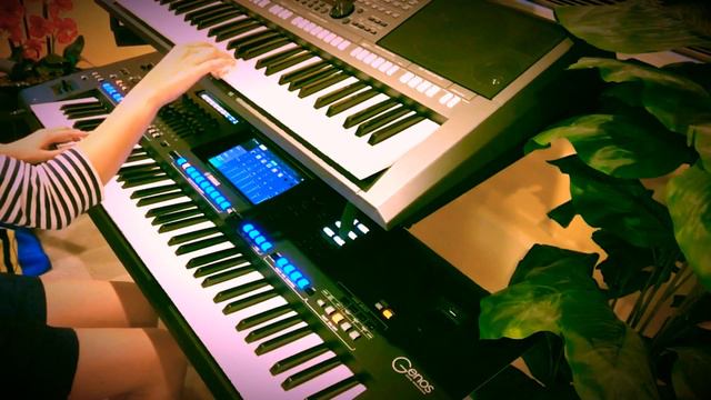I LIKE CHOPIN -Gazebo - Cover on Yamaha Genos keyboard. смотреть онлайн