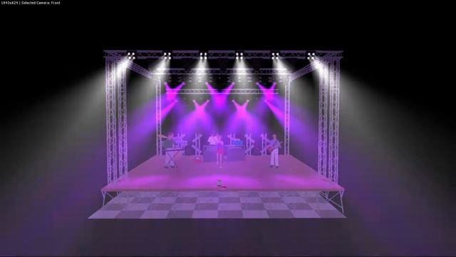 my first project in grandMA2 Timecode. смотреть онлайн