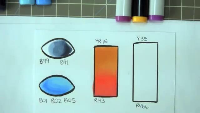 Tutorial markere Copic: blending смотреть онлайн
