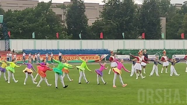 День железнодорожника в Орше 2022 смотреть онлайн