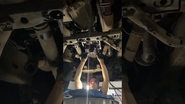 Замена масла в акпп Toyota 4runner Aisin A750f