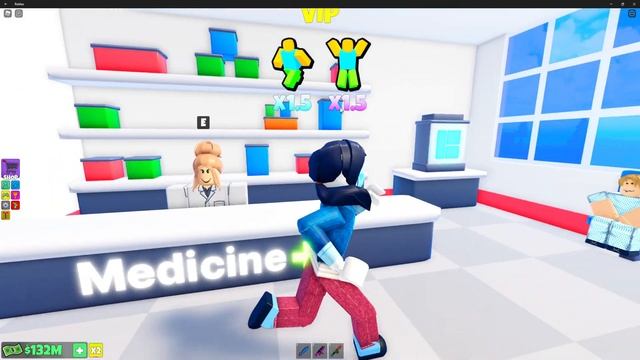 Full tycoon tour - there's an Ambulance and Helicopter - Hospital Tycoon [Roblox] смотреть онлайн