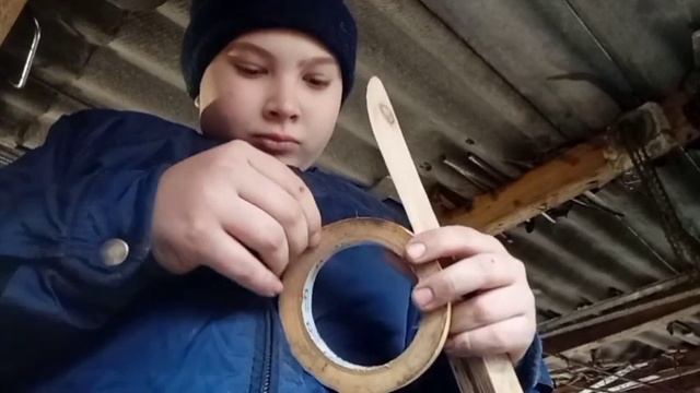 как сделать нож из фанеры 2 часть смотреть онлайн