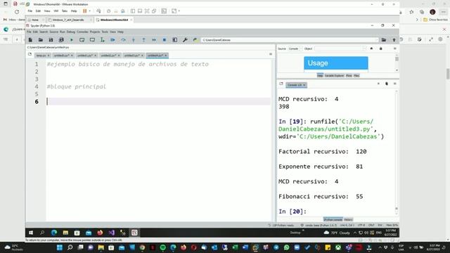Lección 12 Archivos de Texto en Python (Grupo 11 Clase 27 junio 5pm 2022) смотреть онлайн