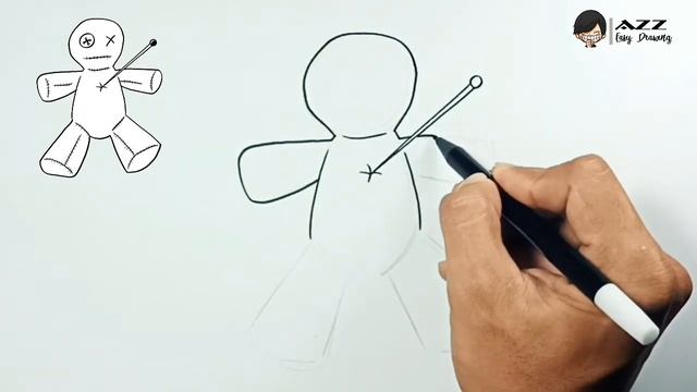 How to draw Voodoo Doll смотреть онлайн