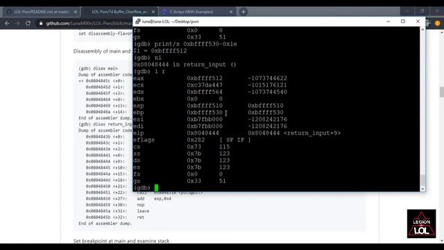 15 Buffer Overflow and Control Flow Hijacking смотреть онлайн