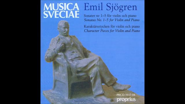 Sjögren: Violin Sonata No. 3 In G Minor, Op. 32 - 1. Allegro Moderato