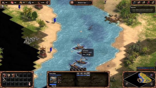 [AoE: DE] Ascent of Egypt: The River Outpost (HARDEST) - without unit loss #9 смотреть онлайн