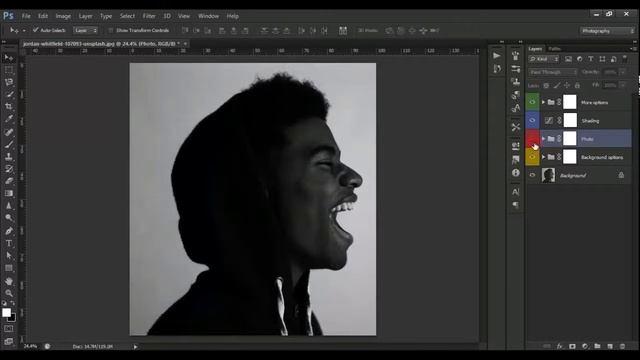 Double Exposure Photoshop Action Video Tutorial смотреть онлайн