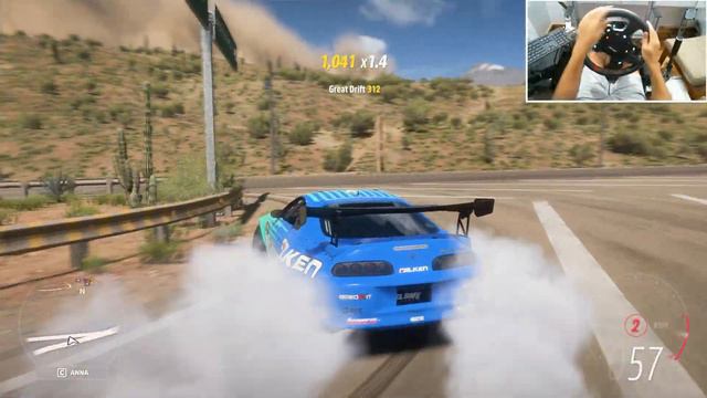 Drift around with Toyota supra | Forza Horizon 5 | Simagic Alpha Mini Game Play. смотреть онлайн