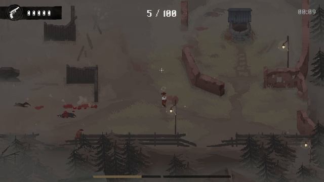 Kill the Crows - Wild West top-down action shooter смотреть онлайн