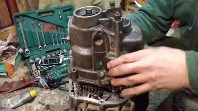 Установка задней крышки КПП Нива смотреть онлайн