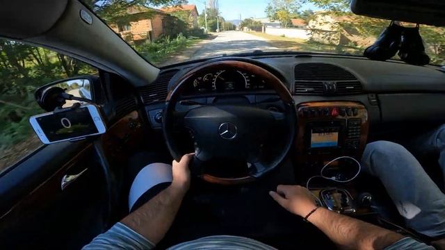 Mercedes Benz CL-500 2001 [300HP] - POV Drive