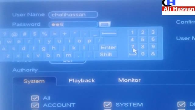 How to Add, User Name. And Password | Dahua Dvr Xvr Hcvr| смотреть онлайн