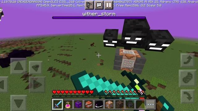 MCSM wither storm addon without render dragon смотреть онлайн