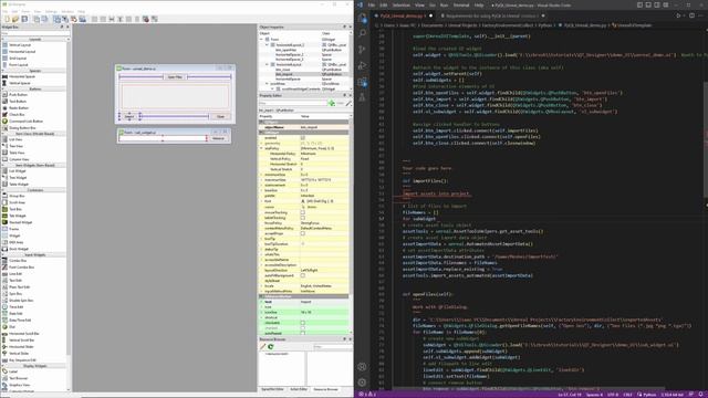 PyQt for Maya and Unreal 08 - Working with Subwidgets Part 2 смотреть онлайн