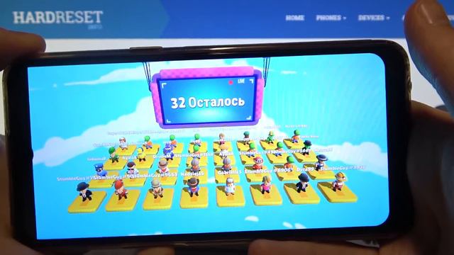 Геймплей Stumble Guys на Samsung Galaxy A10s / Как Samsung Galaxy A10s покажет себя в Стамбл Гайс смотреть онлайн