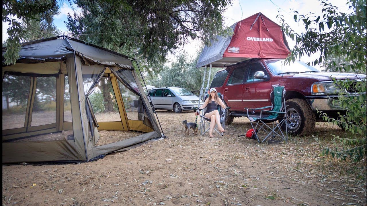 Как мы живем «дикарями» на море. Как устроен наш лагерь смотреть онлайн