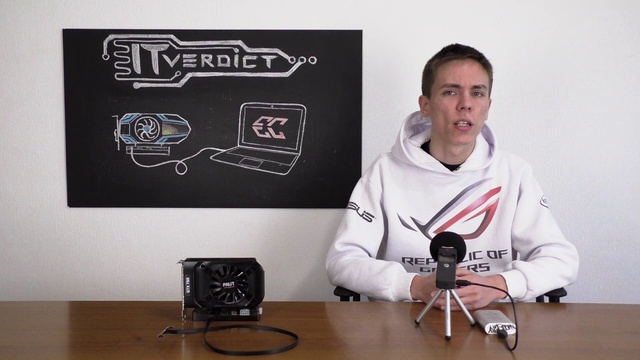 Делаем игровой ноутбук: Подключение внешней видеокарты (GPU). Первые впечатления. (Часть первая) смотреть онлайн