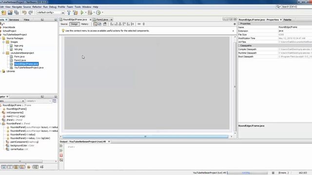 How to Create Round Edged JFrame in Netbeans Java Swing - Intact Abode смотреть онлайн