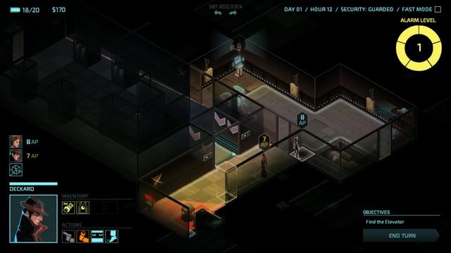 Обзор Invisible Inc - Early Access смотреть онлайн