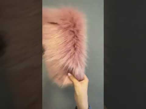 Песец искусственный мех  (Чайная роза)