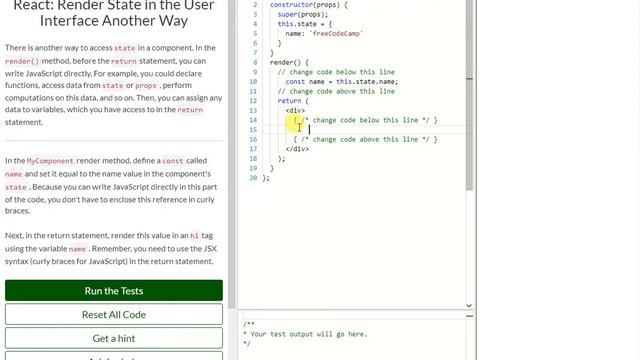 REACT: Render State in the User Interface Another Way (23) смотреть онлайн