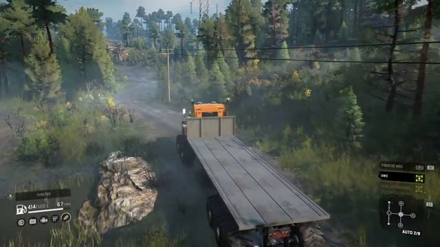 Snow Runner PS4 Mapa Zimnegorsk Taimir (Rússia) parte 3 смотреть онлайн