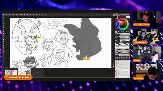 Art Pizza Podcast : Episode 11: Ways To Improve Your Art ( LIVE Magma Studio Drawing Jam) смотреть онлайн