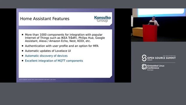 Home Automation with MQTT - Leon Anavi, Konsulko Group смотреть онлайн