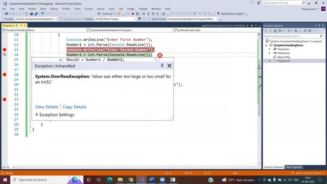 Multiple Catch Blocks in C# | Multiple Catch Blocks in CSharp with Examples смотреть онлайн