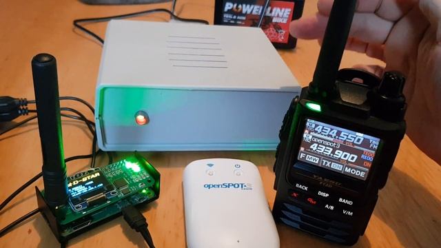 Yaesu FT3d with Openspot 3 and Allstar node on Hubnet and Fusion смотреть онлайн