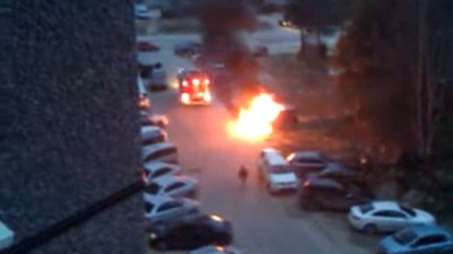 Поджог автомобиля (Сургут) смотреть онлайн