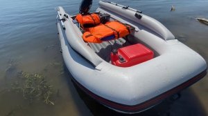 Видеообзор о лодке Altair HD-360 ФБ НДНД (бело-серая)