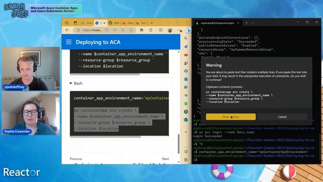 Introduction to Deploying to Azure Container Apps | Reactor Summer Series смотреть онлайн