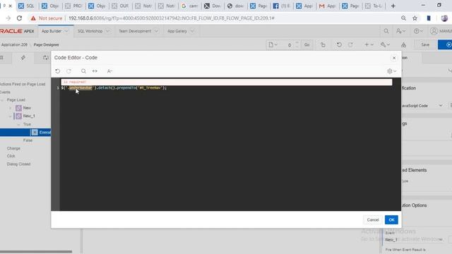 Oracle APEX -Navigation with User Profile Menu смотреть онлайн