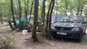 Лучший кемпинг на черном море.  ЕНОТ в Лермонтово. Честный обзор.