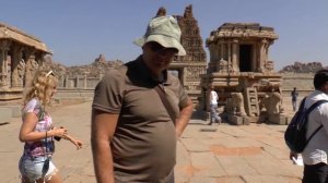 Путешествие по Индии, древние храмы Хампи, Карнатака, Индия