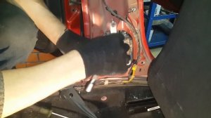 Замена лямки ремня безопастности