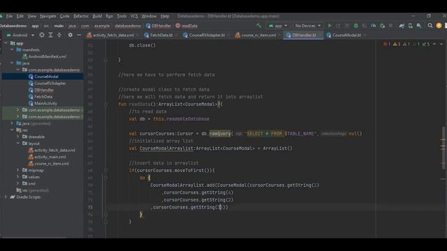 How to Implement Read SQLite Database | Android | Game App Studio смотреть онлайн