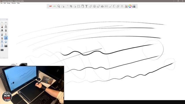 Huion Inspiroy Dial Q620M Wireless Graphics Tablet | Review смотреть онлайн