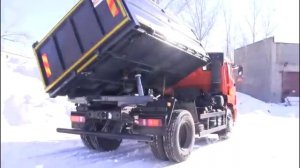 Самосвал c 3-х сторонней разгрузкой КАМАЗ 43255.mp4