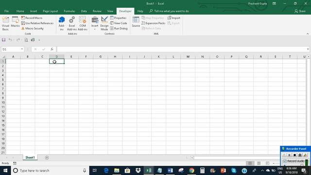 Excel: Hide Columns based on cell value using VBA смотреть онлайн