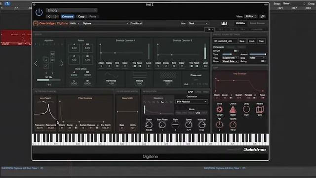 FM Kick Madness - Elektron DIGITONE смотреть онлайн