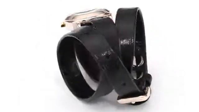Часы Odyssey Black Wrap Rose/Gold от La Mer Collections смотреть онлайн