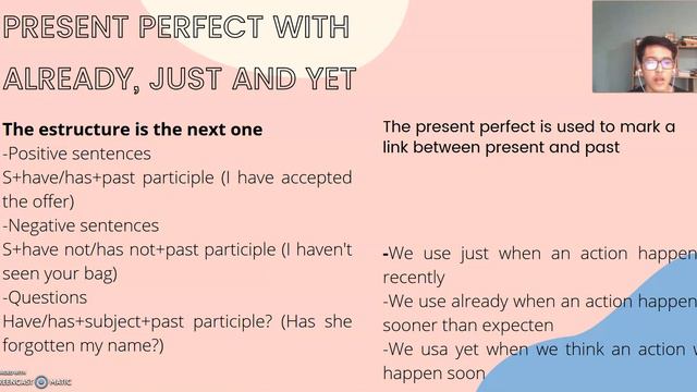 Video "Vocabulary: Adventure Travel - Present Perfect with already, just and yet" смотреть онлайн