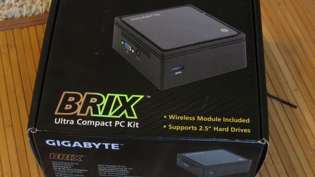 Обзор Ultra compact PC Gigabyte Brix GB-BXBT-2807 смотреть онлайн