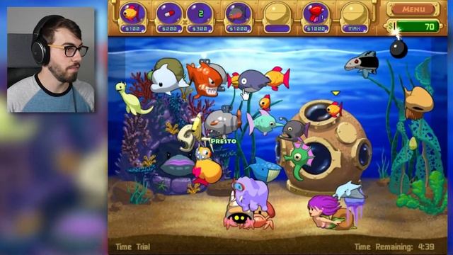 I HACKED Insaniquarium so I Could Use EVERY PET! (Insaniquarium Deluxe) смотреть онлайн
